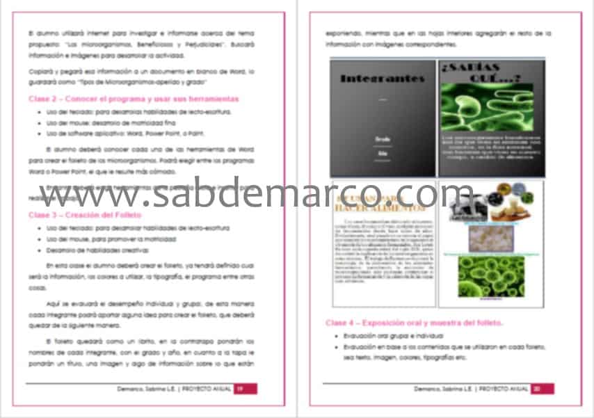 6 Libros + 2 Diseño Curricular de TICs + Software 13 clases de computacion para niños- Proyecto anual de informatica para primaria