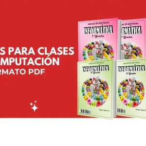 Libros de TIC para clases de computación para niños 3 Libros de TIC computación para niños