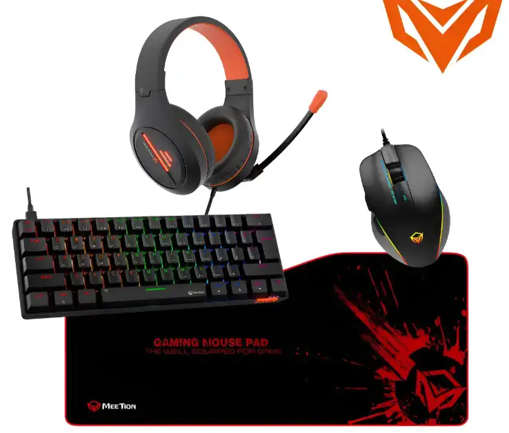 teclado de la computadora - combo teclado mouse y auriculares