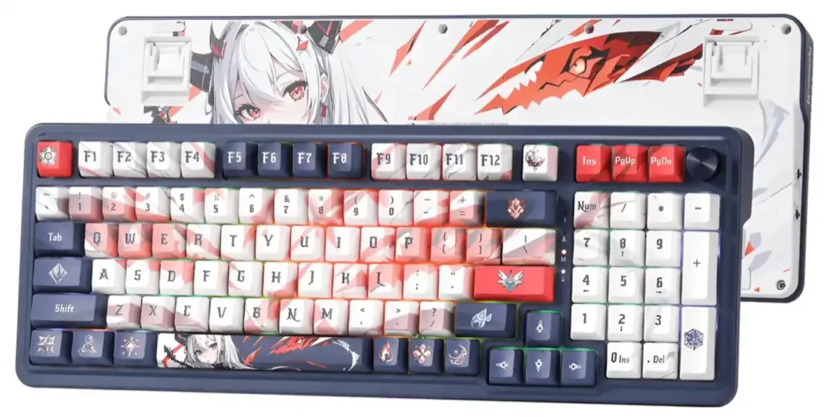 Teclado Gamer Redragon K686ak Eisa Pro Anime