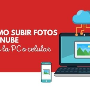 cómo subir fotos a la nube desde la pc o celular