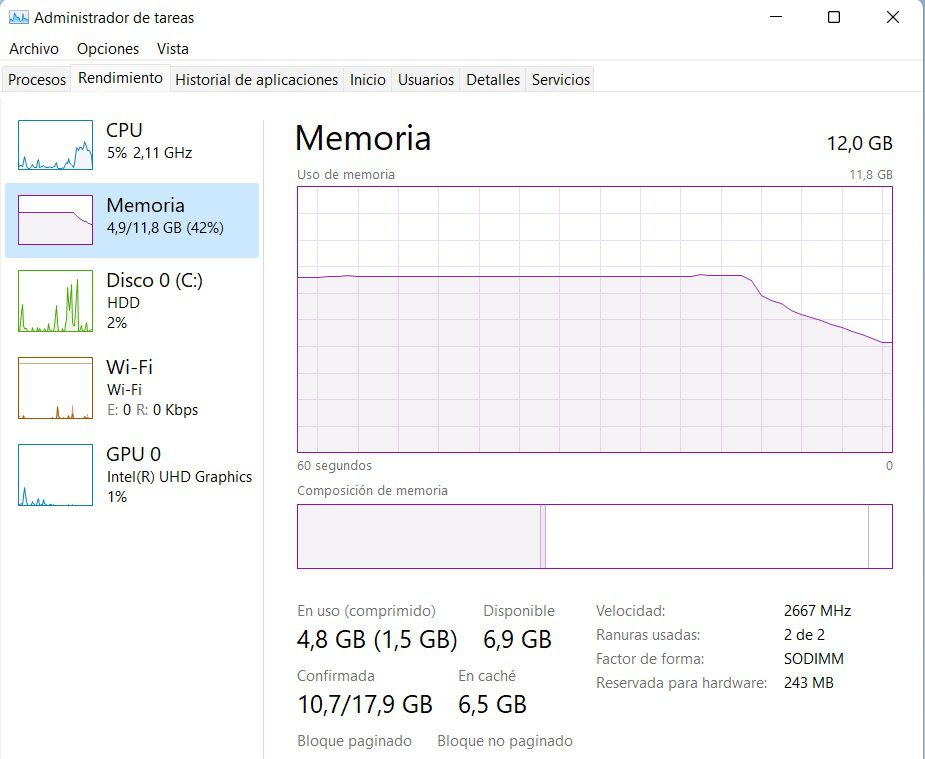 memoria ram administrador de tareas2