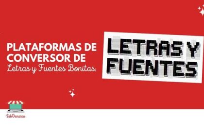 Conversor de letras y fuentes bonitas