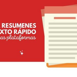 Plataformas para hacer resúmenes de textos de forma rápida 4 resúmenes de textos