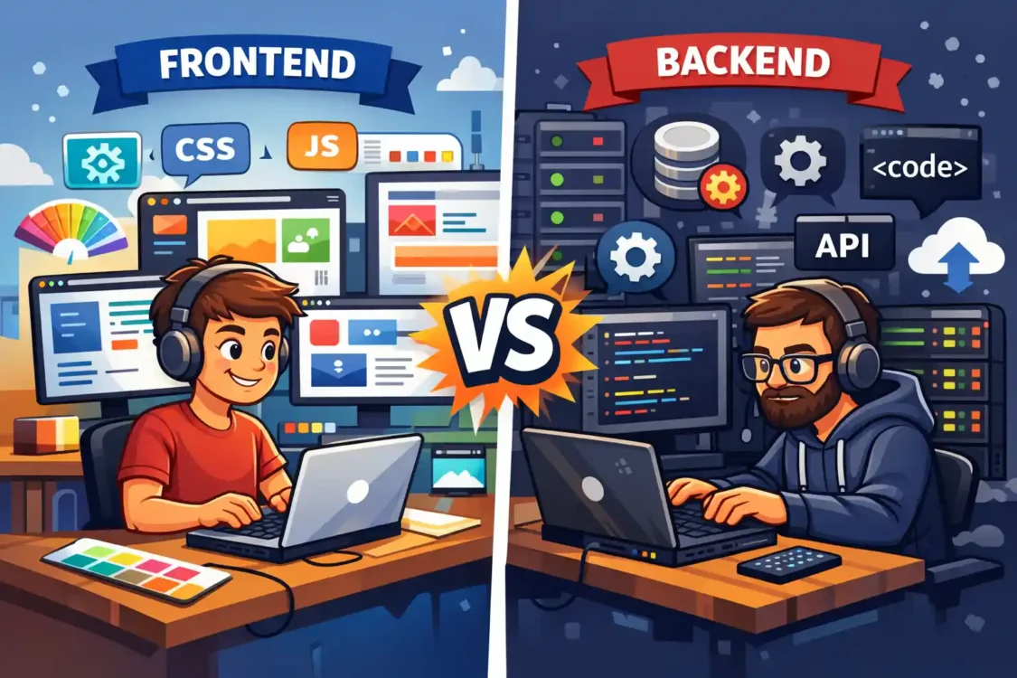 Backend y frontend