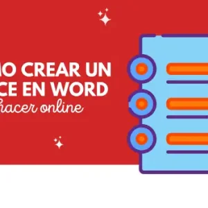 Índice en Word