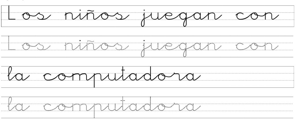 Caligrafía online