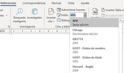 ¿Cómo hacer un formato APA en Word? 2 Formato APA en Word