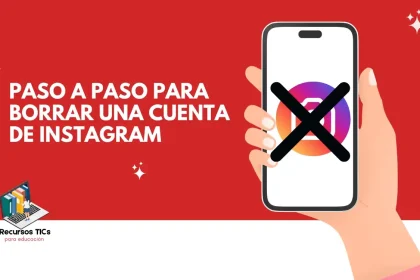 Eliminar una cuenta de instagram