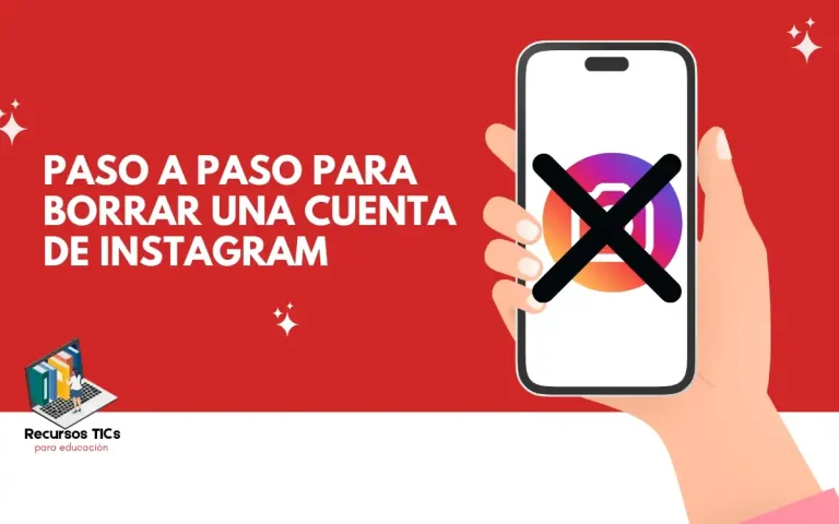 Eliminar una cuenta de instagram