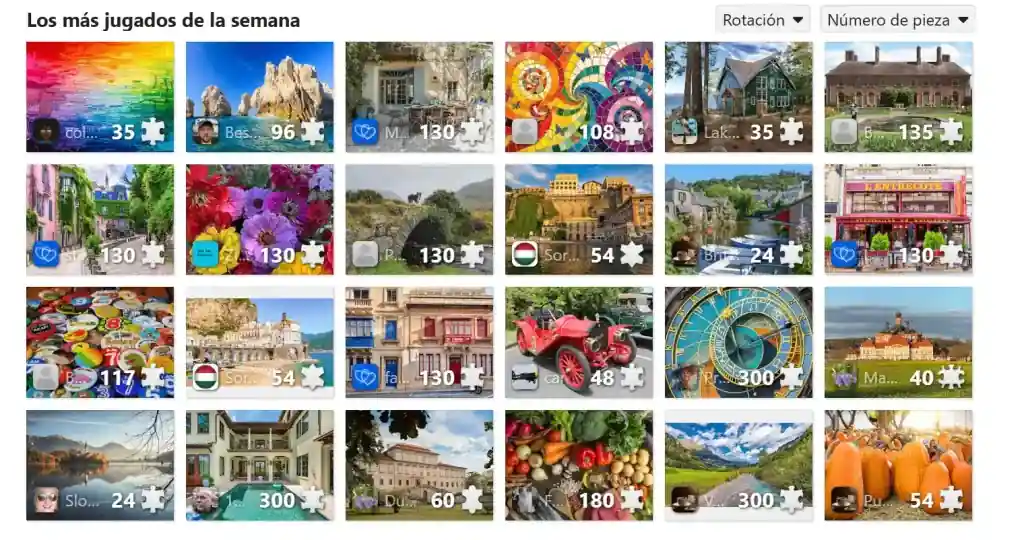 Puzzles online gratis