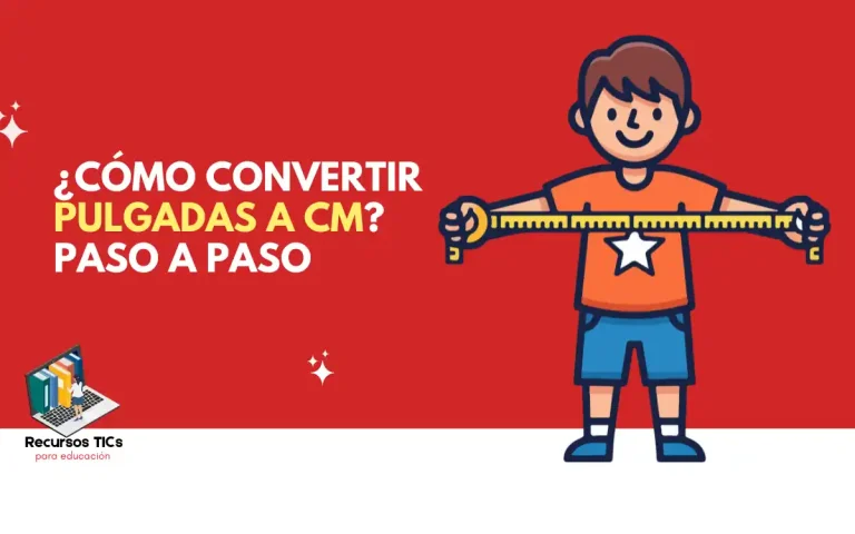 Pulgadas a cm