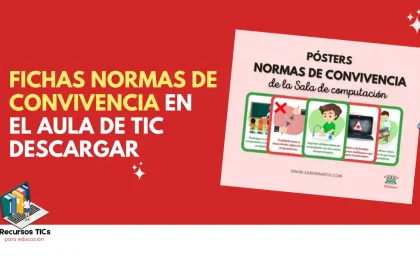 Fichas de las normas de convivencia en computación