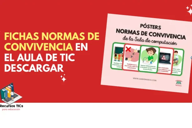 Fichas de las normas de convivencia en computación