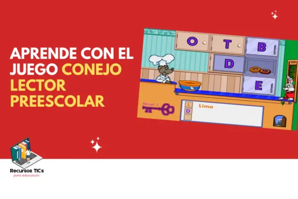 Conejo Lector para preescolar