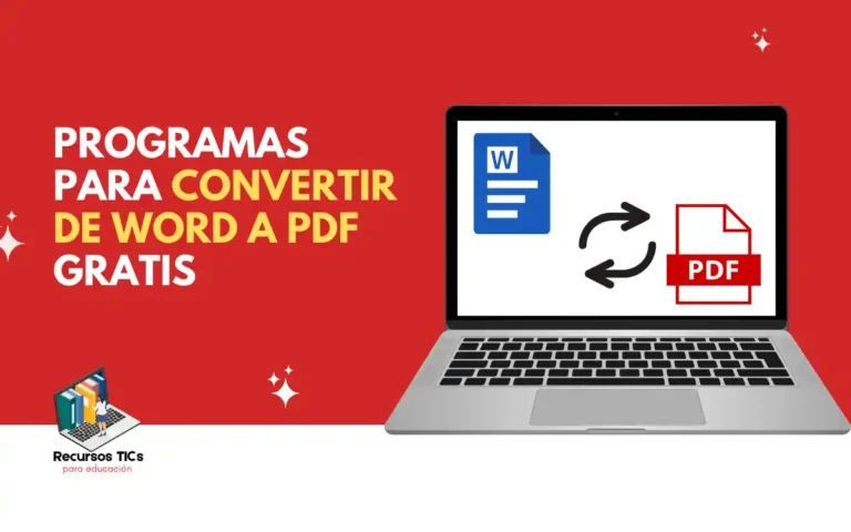convertir de word a pdf