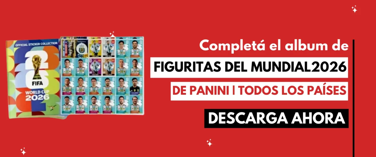 Figuritas del Mundial 2026 Panini de todos los países