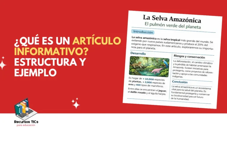 artículos informativos