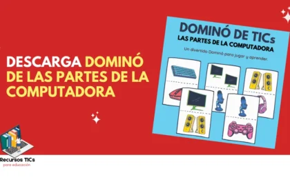 Dominó de las partes de la computadora