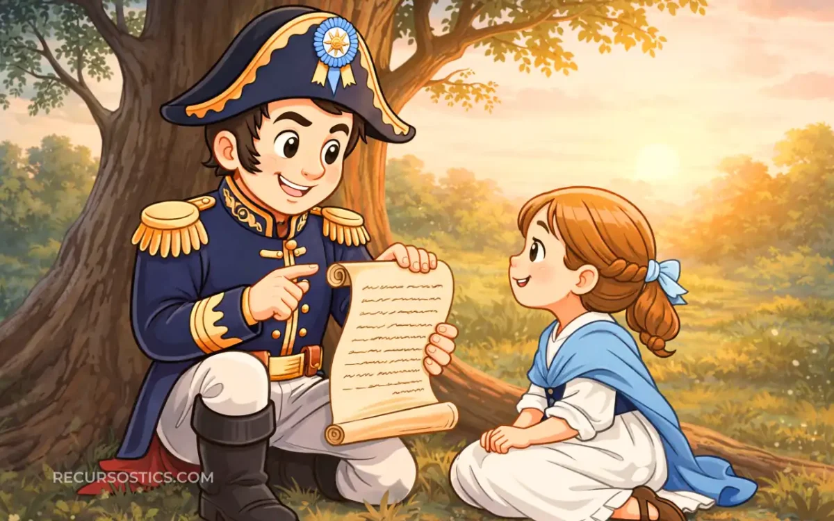 Máximas de San Martín a Merceditas