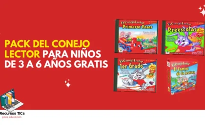 Conejo lector - juegos para aprender a leer