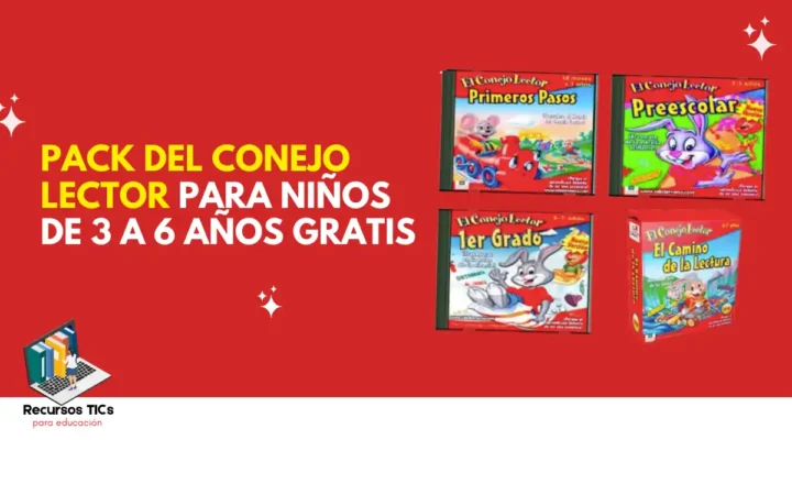 Conejo lector - juegos para aprender a leer