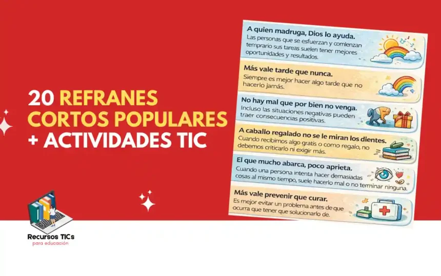 refranes cortos populares