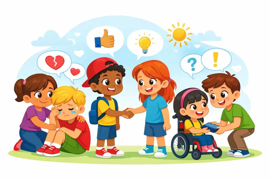 Empatía en niños y adolescentes