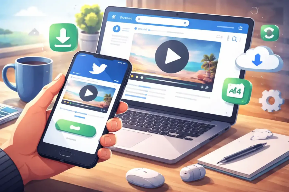 Descargar videos de Twitter o X