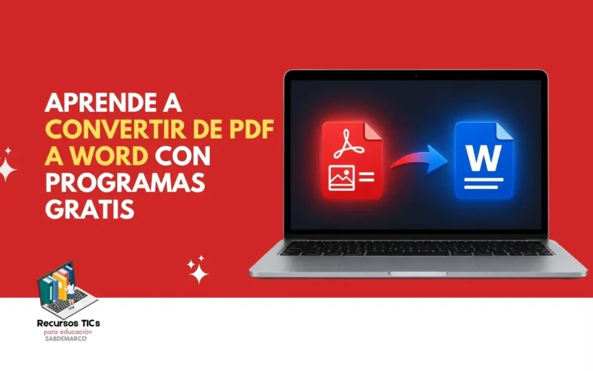 convertir de pdf a word