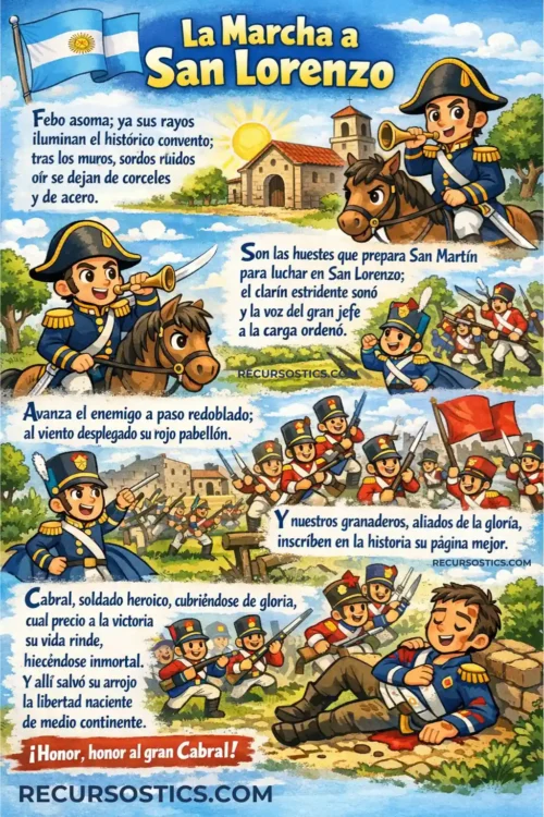 Máximas de San Martín a Merceditas - Marcha a San Lorenzo