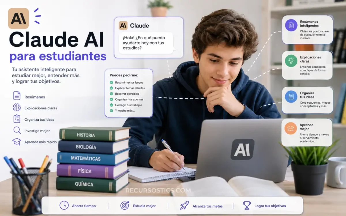 Claude AI para estudiantes