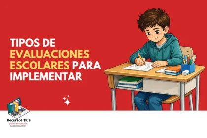 tipos de evaluaciones escolares