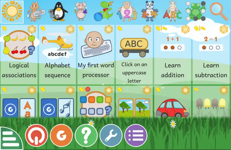 Gcompris - Software educativo gratuito