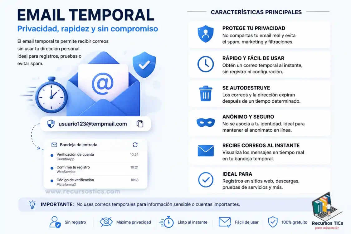 email temporal