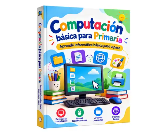 Pack de libros de computación para primaria